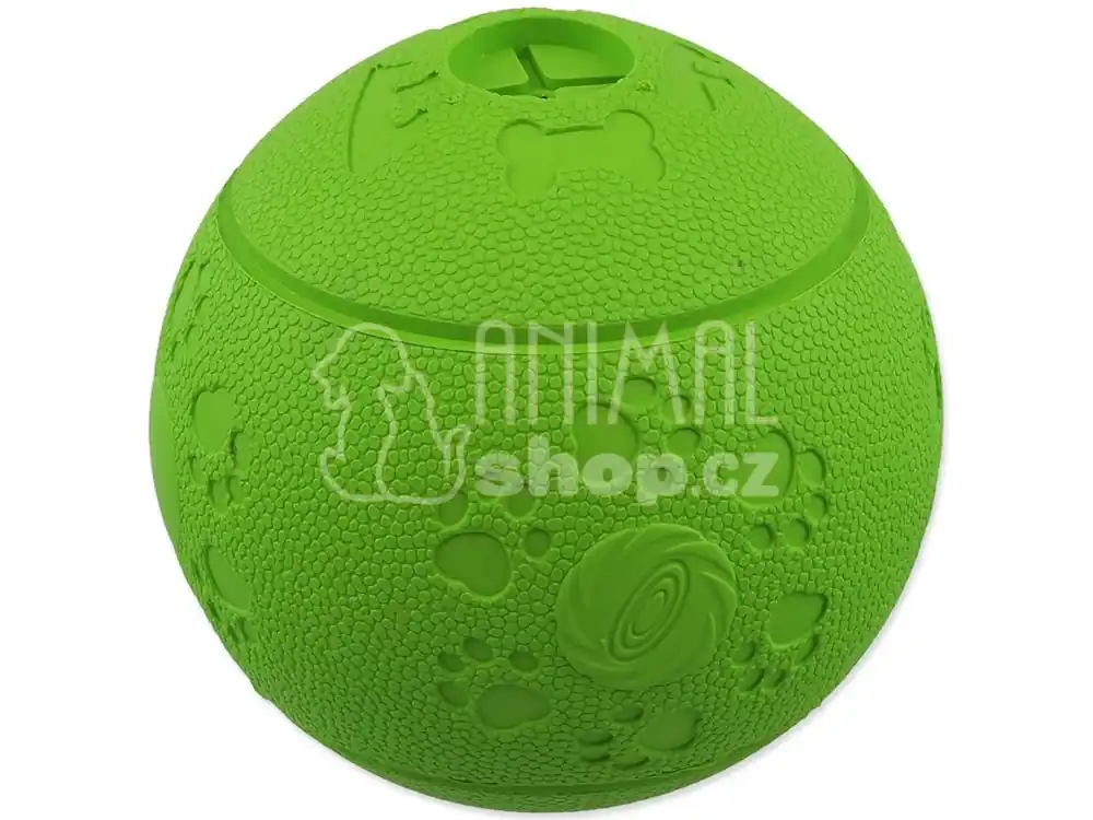 Hračka Dog Fantasy míček na pamlsky zelený 11cm Cenově Výhodný