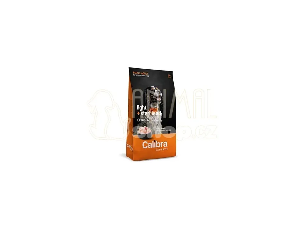 Speciální Cena Calibra Dog EXPERT+ Adult Small Light&Ster Chick1,5kg