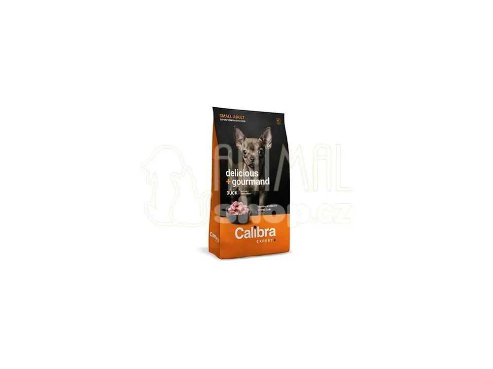 Oblíbený Calibra Dog EXPERT+ Adult Small Delicious&Gourm 1,5kg
