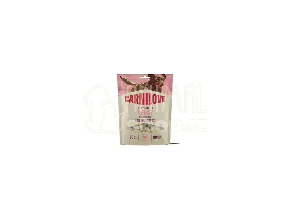 Carnilove Dog Freeze-Dried Turkey 60g Vrácení Zdarma