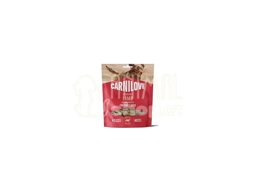 Carnilove Dog Crunchy Snack Lamb+Cranberries 200g Finální Výprodej