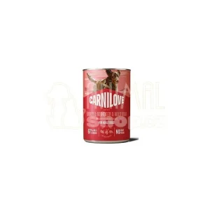 Časově Omezené Carnilove Dog Can Paté Turkey&Reindeer&Wildboar 400g
