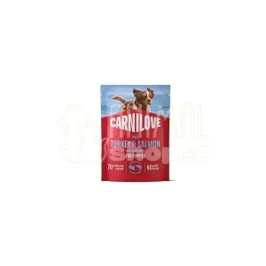 Carnilove Dog Pouch Paté Turkey&Salm.+Blueb.Puppy 300g Originální