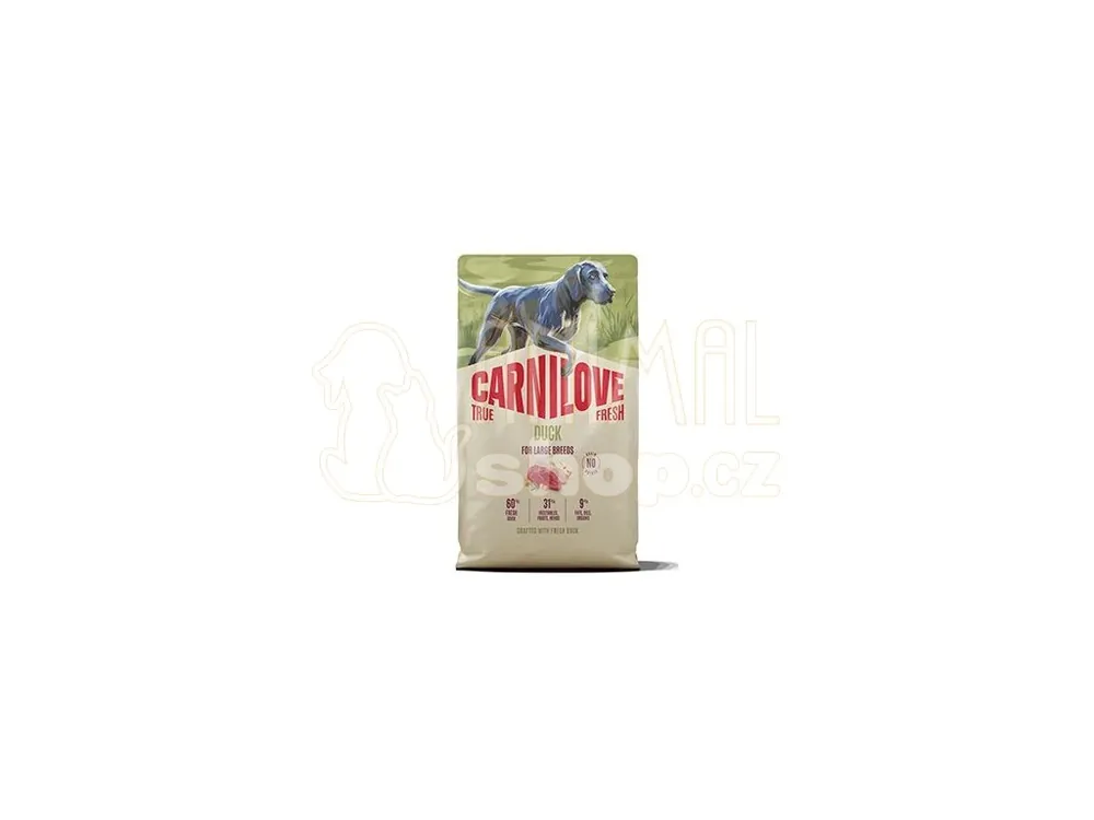 Carnilove Dog True Fresh Dry Duck Adult LB 4kg Víkendová Akce
