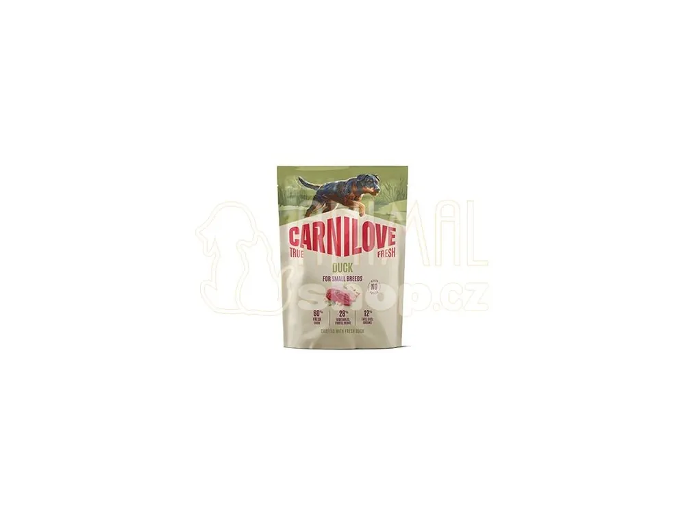 Koupit Online Carnilove Dog True Fresh Dry Duck Adult SB 1,5kg