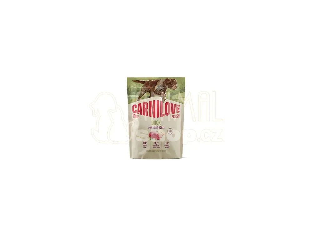 Nová Kolekce Carnilove Dog True Fresh Dry Duck Adult AllBreed 1,5kg