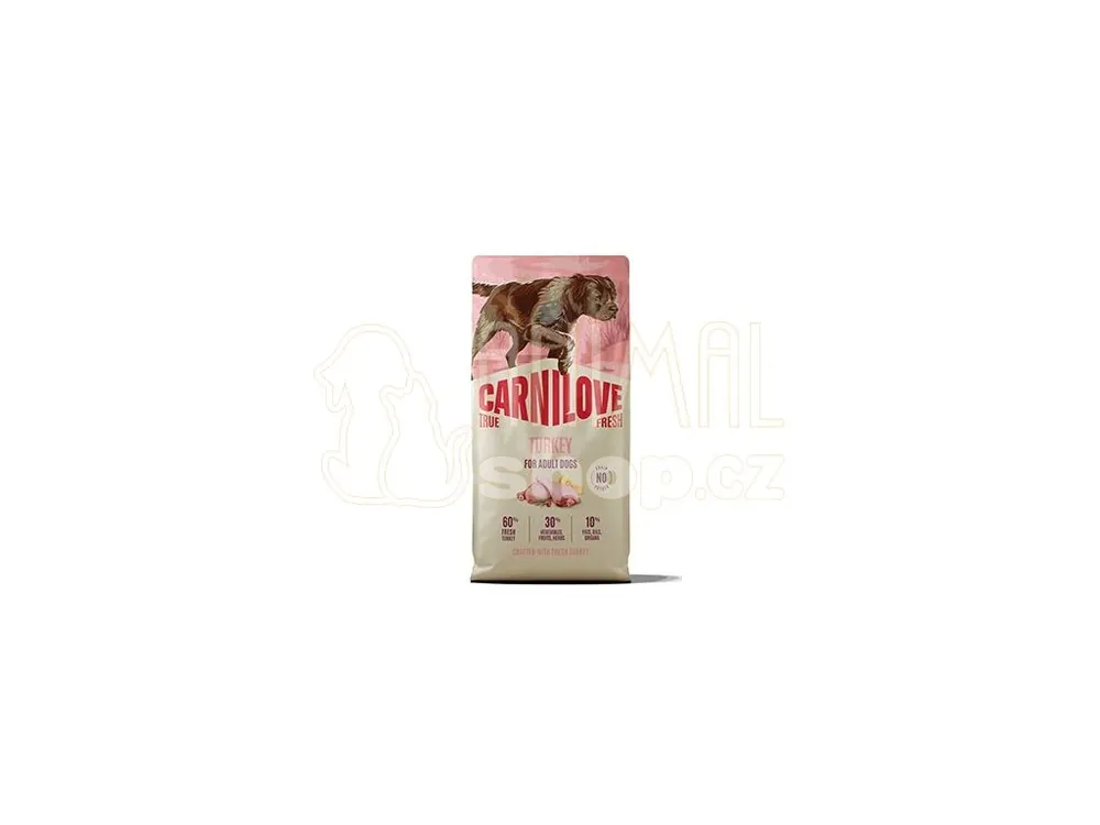 Ihned K Objednání Carnilove Dog True Fresh Dry Turkey Adult AllBree 12kg