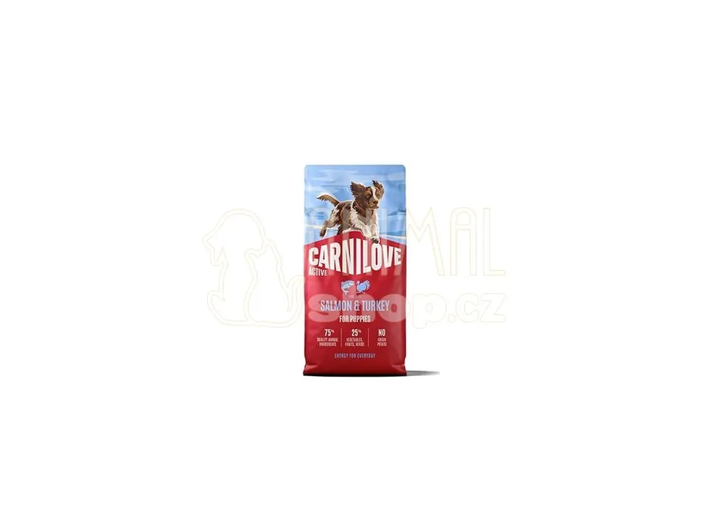 Carnilove Dog Active Dry Salmon&Turkey Puppies 12kg Ověřený