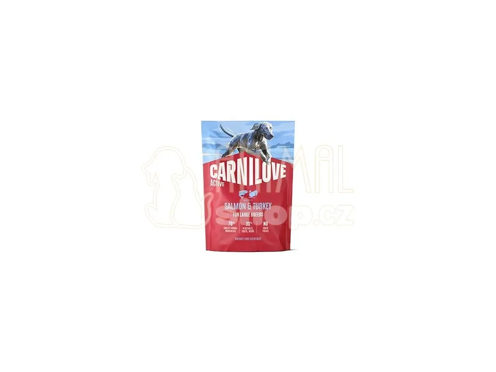 Carnilove Dog Active Dry Salmon&Turkey Adult LB 1,5kg Cenová Bomba
