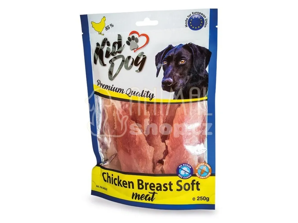 Časově Omezené KIDDOG kuřecí prsa, měkké masíčko 250 g