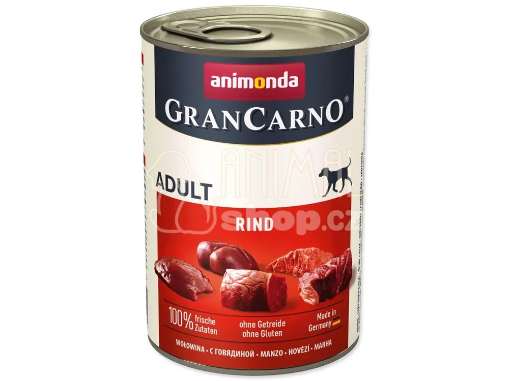 Objednat Nyní Konzerva Animonda Gran Carno Adult hovězí 400g
