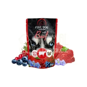 FINE DOG XXL kapsa pro psy s HOVĚZÍM 500g Nakupujte Hned