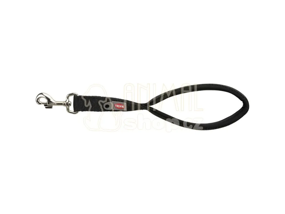 Nejlepší Volba Krátké vodítko PREMIUM, M-XL 37 cm/25 mm, černá