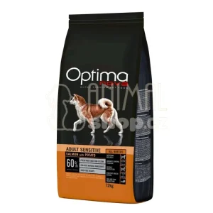 Cenově Výhodný OPTIMAnova Dog Adult Sensitive Salmon & Potato GF 12 kg