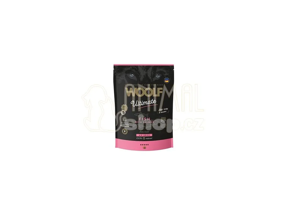 WOOLF Ultimate DogFood Semi-Moist Fish with Salmon 1kg Horká Nabídka