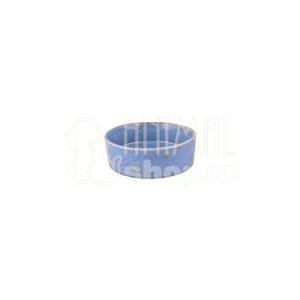 Nakupujte Hned Miska keramická Zig Zag 18cm modrá 1,2l