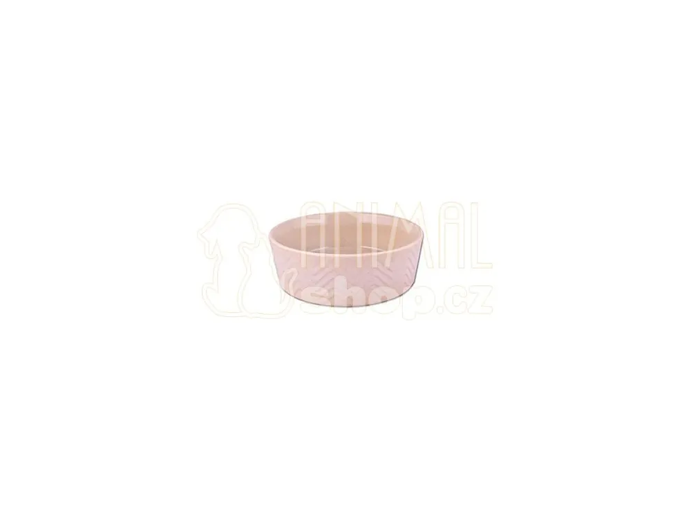 Miska keramická Zig Zag 18cm písková 1,2l Víkendová Akce
