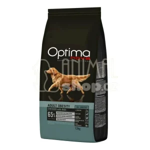 Dokud Zásoby Vydrží OPTIMAnova Dog Obesity Chicken & Rice 12 kg