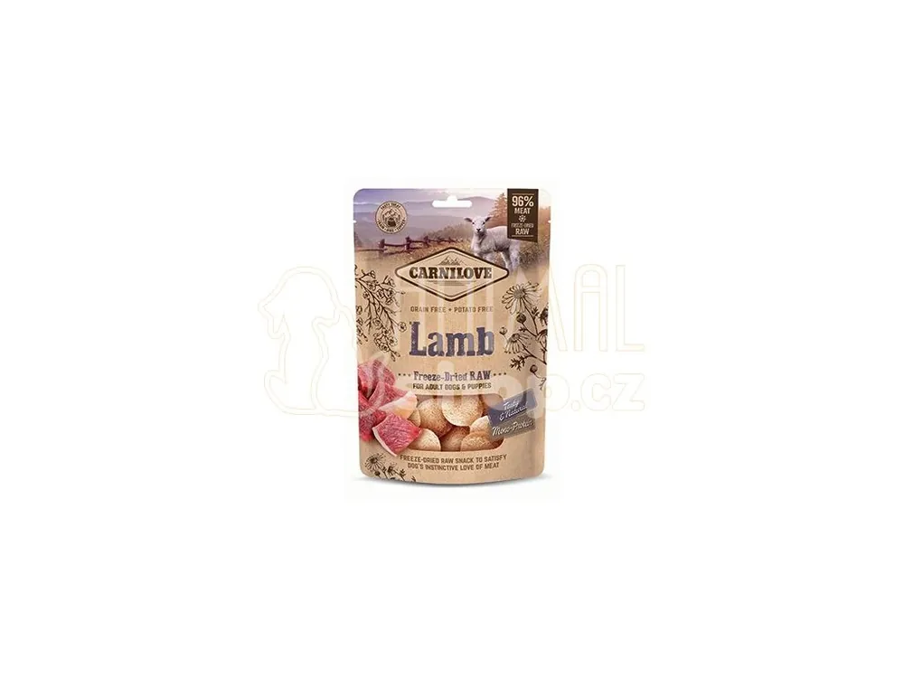 Omezená Nabídka Carnilove Raw Freeze-Dried Snacks Lamb 60g