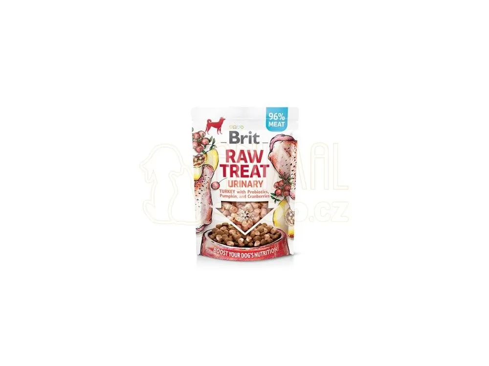 Vysoce Kvalitní Brit Raw Treat Dog Urinary, Turkey 40g