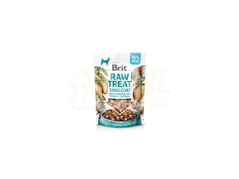 Brit Raw Treat Dog Skin&Coat, Fish&Chicken 40g Hit Sezóny