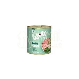 WOW Dog konz. Adult krocan s cuketou 800g Cenová Bomba