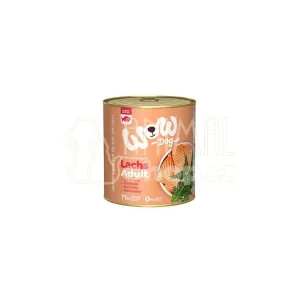 WOW Dog konz. Adult losos s rajčaty 800g Pouze Dnes