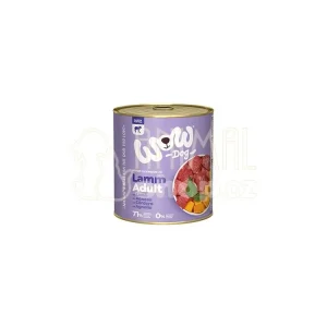 Akční Cena WOW Dog konz. Adult jehněčí s dýní 800g
