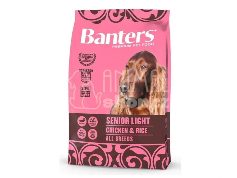 Poslední Šance Banters Senior Light Chicken & Rice 3 kg