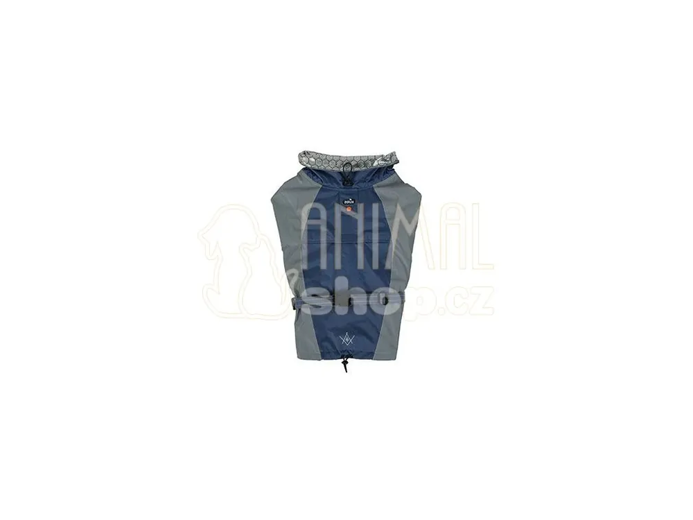 Obleček voděodolný pro psy BIVOUAK modrá 45cm Zolux Novinka