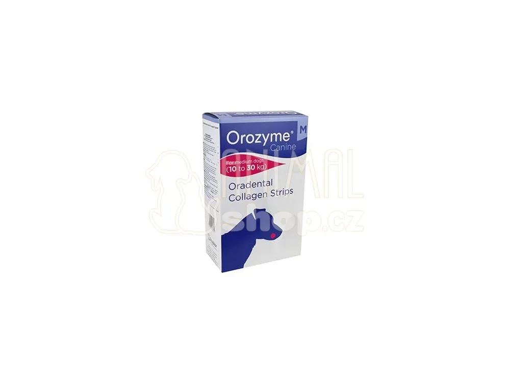 Orozyme plátky žvýkací pro psy M 10-30kg 141g Nakupujte Hned