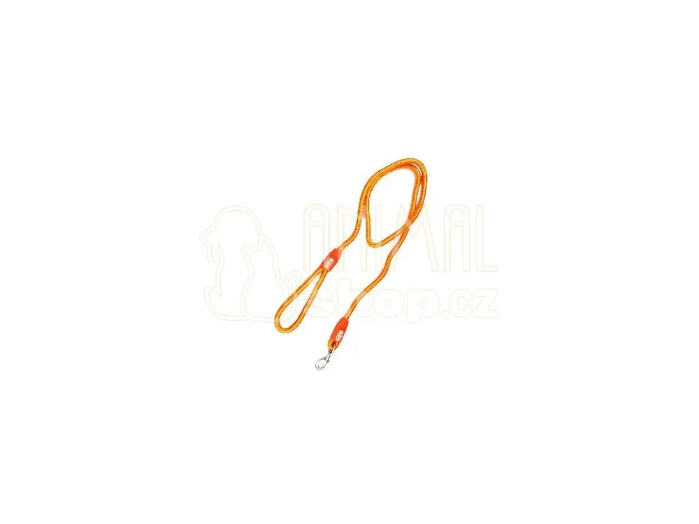 Vodítko BUSTER Reflective lanové 120cm/13mm oranžové Nejlepší Cena