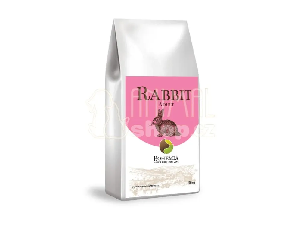 Zlevněný BOHEMIA SUPER PREMIUM Adult Rabbit 10kg