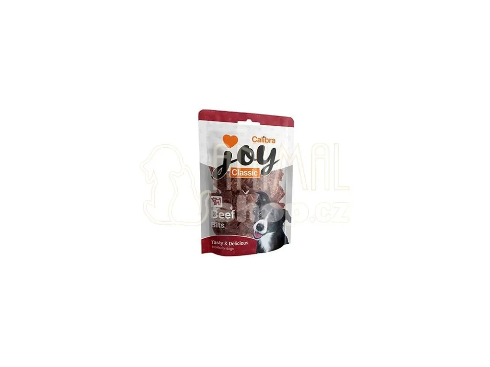 Calibra Joy Dog Classic Beef Bits 80g NEW Finální Výprodej