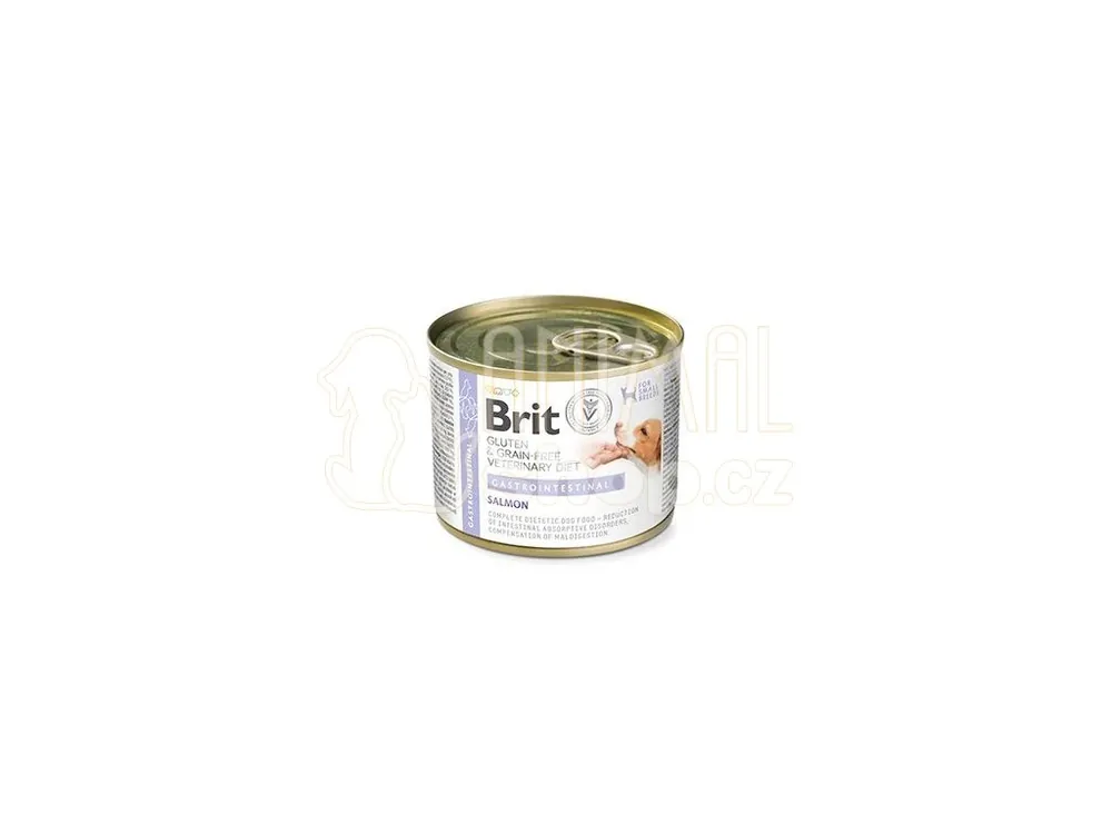 Brit VD Dog GF konz Gastrointestinal 200g Speciální Cena
