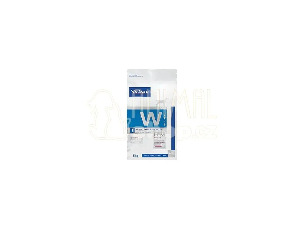 VET HPM Dog Weight Loss & Diabetes - W1 3kg Koupit Online