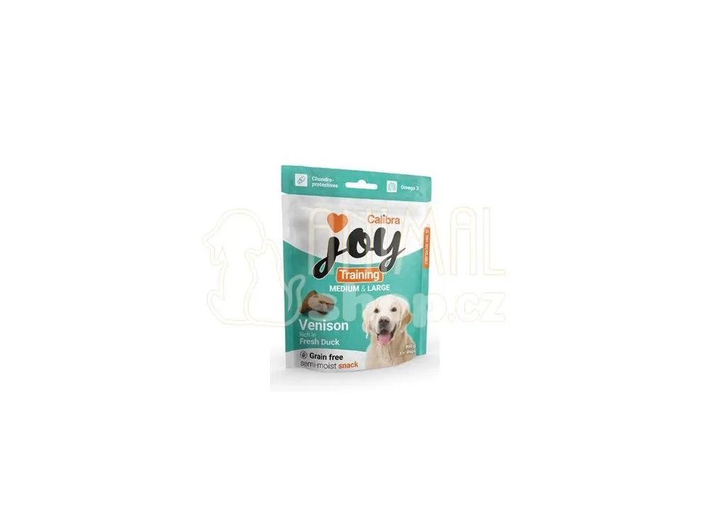 Calibra Joy Dog Training M&L Venison&Duck 300g Odeslání Ihned