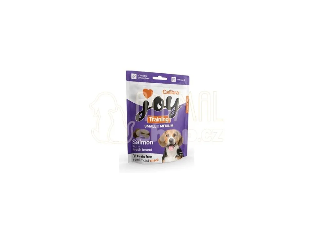 Poslední Šance Calibra Joy Dog Training S&M Salmon&Insect 150g