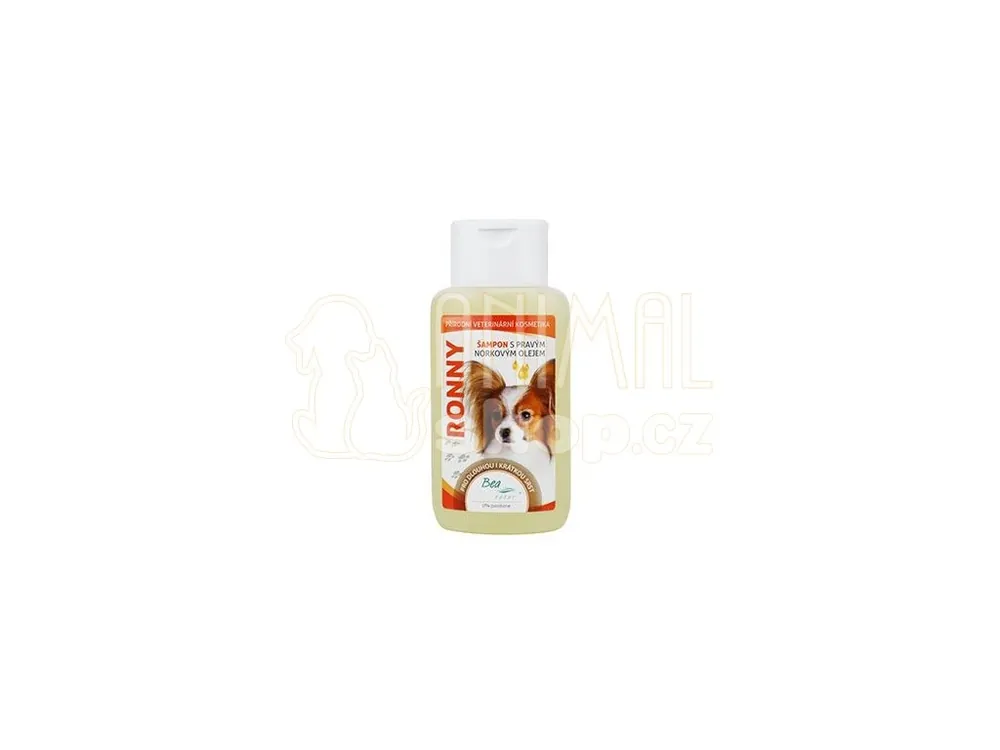 Šampon Bea Ronny norkový pro psy a kočky 220ml Speciální Cena