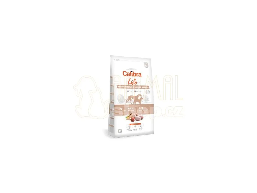 Přímo Od Výrobce Calibra Dog Life Senior Medium&Large Chicken 12kg