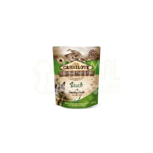 Carnilove Dog Pouch Paté Duck & Timothy Grass 300g Akce