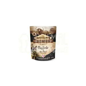 Vysoce Kvalitní Carnilove Dog Pouch Paté Buffalo & Rose Petals 300g
