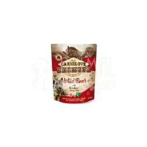 Carnilove Dog Pouch Paté Wild Boar & Rosehips 300g Časově Omezené