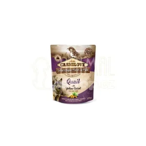 Carnilove Dog Pouch Paté Quail & Yellow Carrot 300g Super Cena