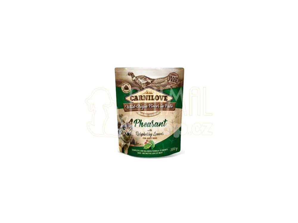 Ihned K Objednání Carnilove Dog Pouch Paté Pheasant & Raspberry 300g