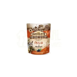 Odeslání Ihned Carnilove Dog Pouch Paté Ostrich & Blackberries 300g