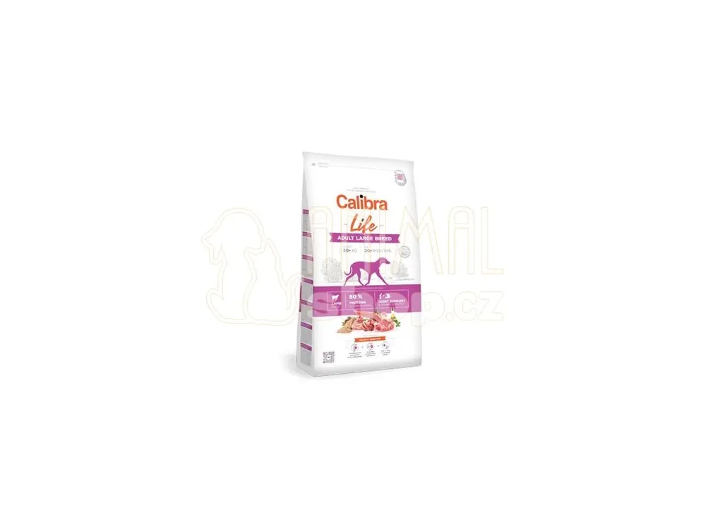 Calibra Dog Life Adult Large Breed Lamb 2,5kg Aktuální