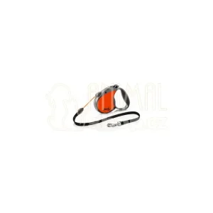 Vodítko FLEXI Neon Reflect M lanko 5m/20kg oranžová Koupit Online