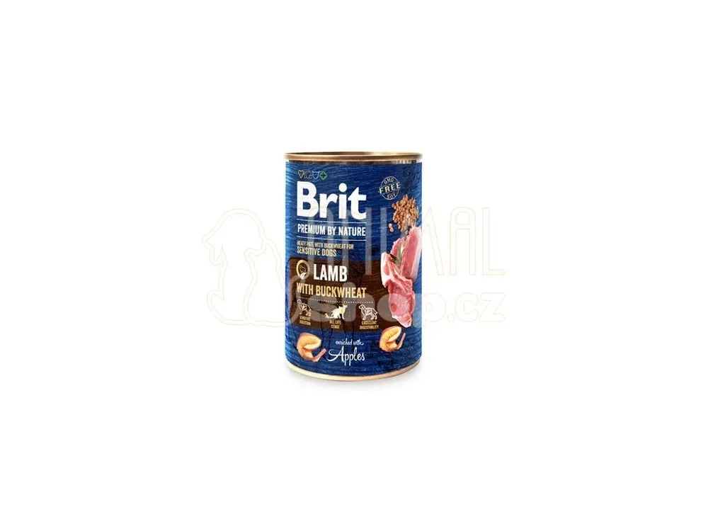 Brit Premium Dog by Nature konz Lamb&Buckwheat 400g Odeslání Ihned