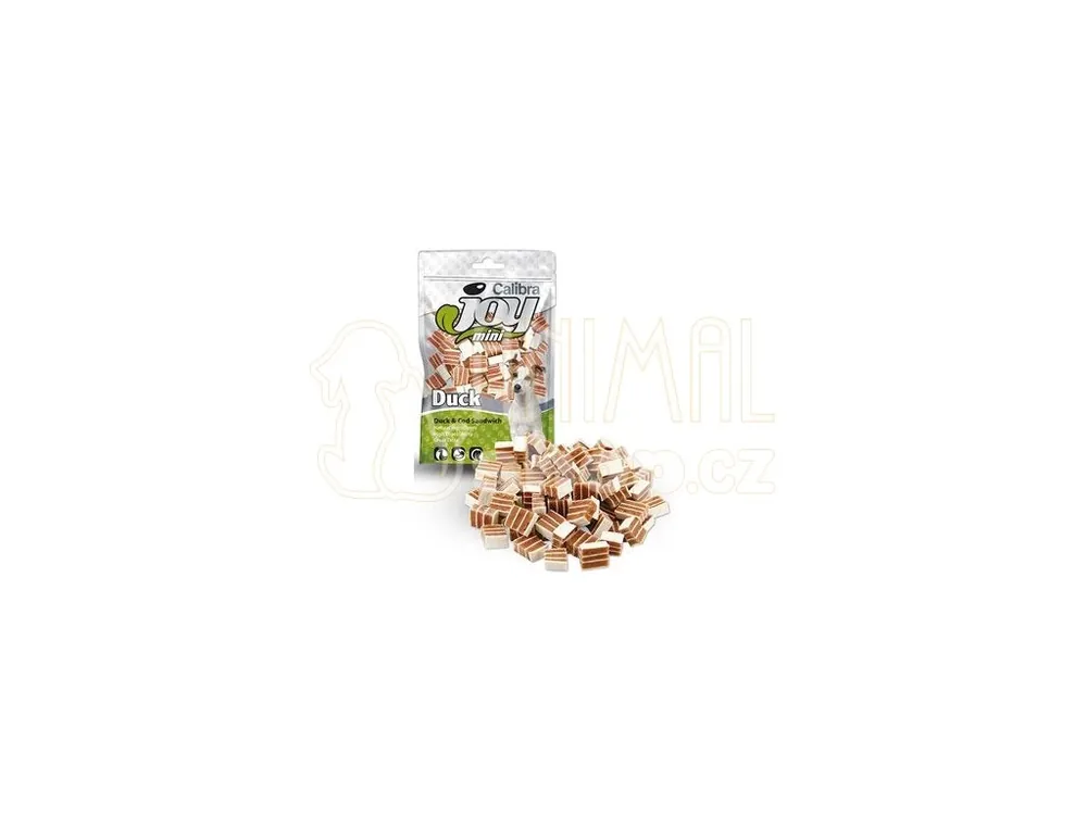 Akční Cena Calibra Joy Dog Mini Duck & Cod Sandwich 70g